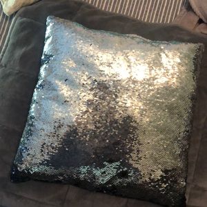 sequin pillow